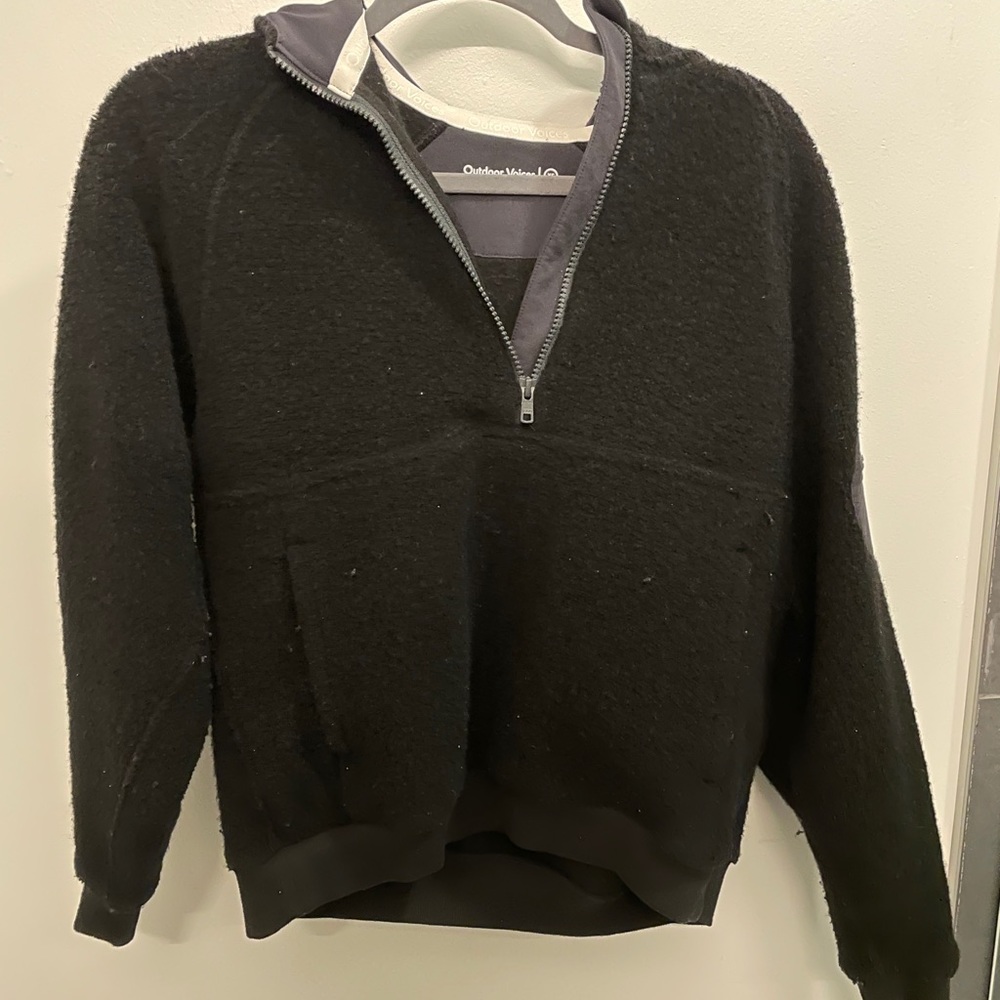 Outdoor voices half zip megafleece - xs